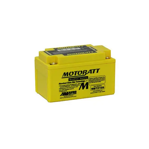 Motobatt Quadflex Mbtz10s 12V 190Cca Agm Motorbike Battery 1