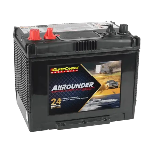 Supercharge All Rounder Mrv50 - 12V 650Cca Starting & Deep Cycle Battery 1