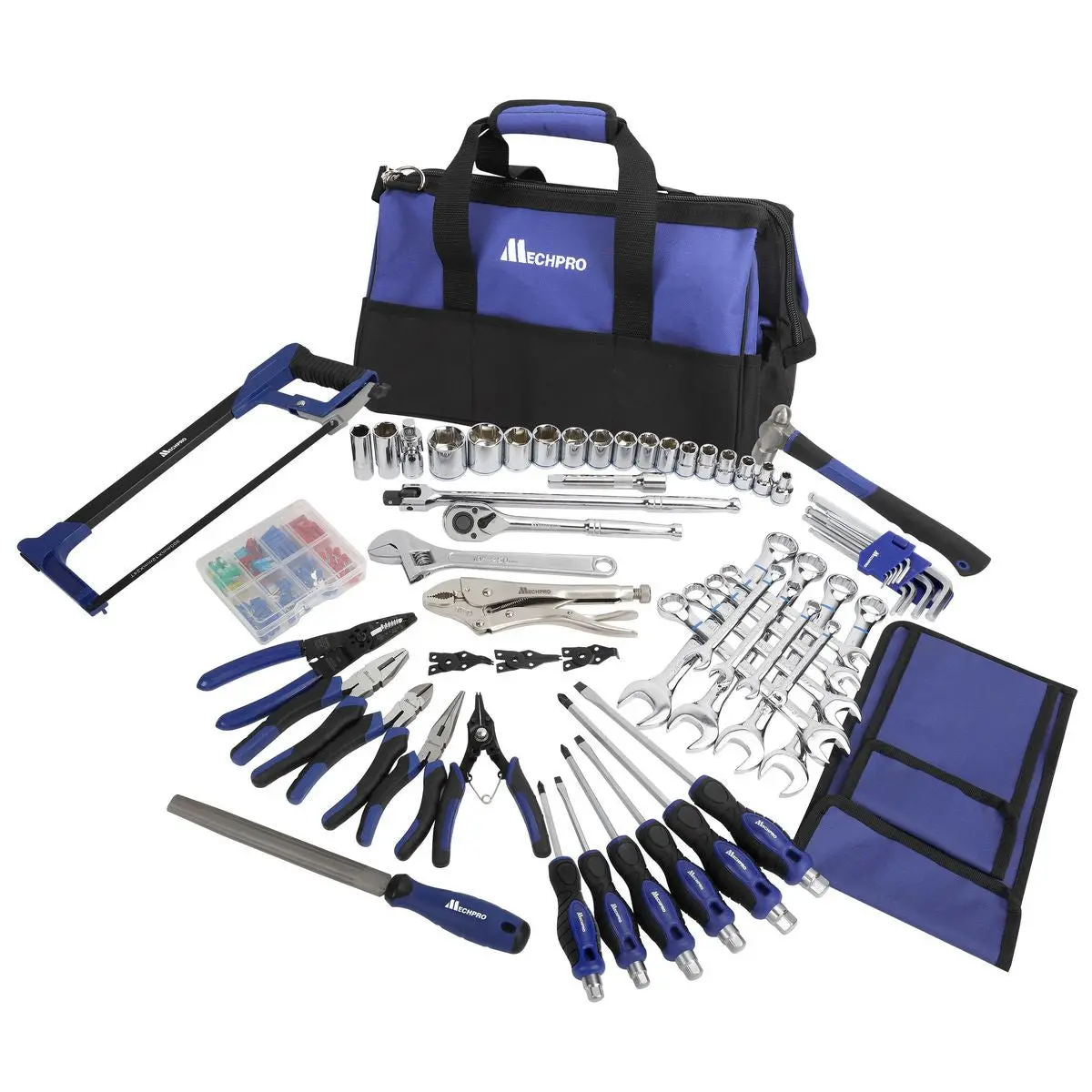 Mechpro Blue 179 Piece Adventure Tool Kit – Mp223kcrv 1