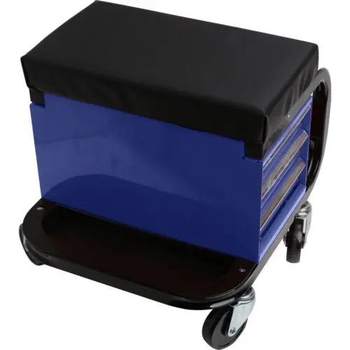 Mechpro Blue 3 Drawer Roller Seat – Mpbgs1 2