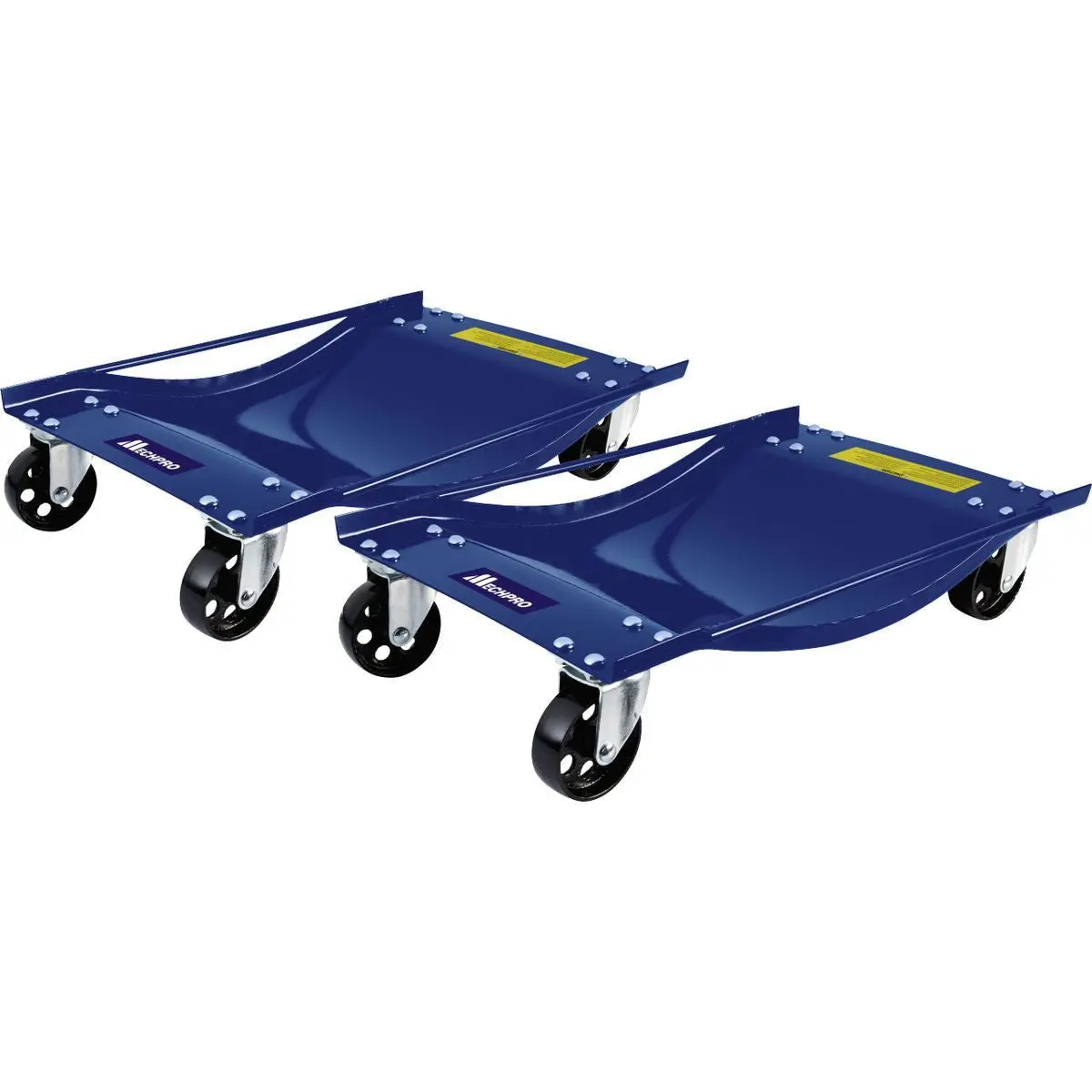 Mechpro Blue 900Kg Wheel Dollies (Pair) – Mpbwd900-1 1