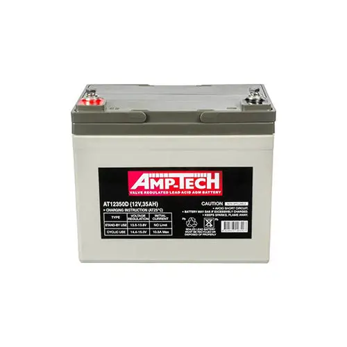 Ritar Amptech At12350d Agm Battery - 12V 35Ah Mobility Scooter 1