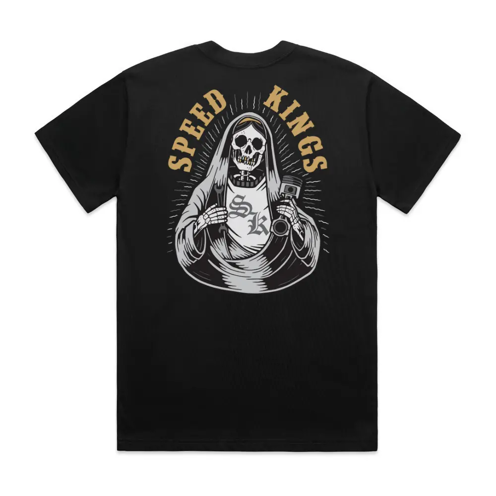 Motor Mary Tee Black 1