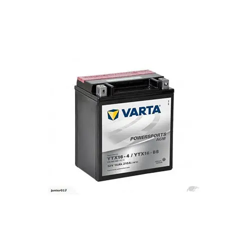 Motorbike Varta Ytx16-Bs 12V 14Ah 210Cca Motorbike Battery 1
