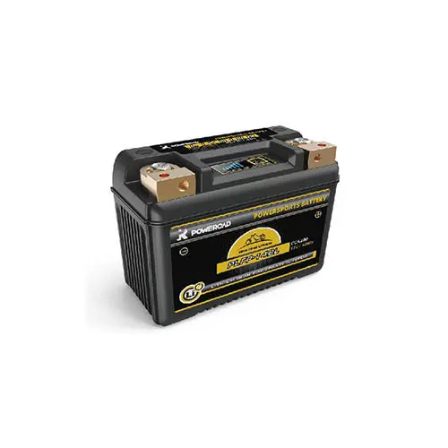 Poweroad Cplfp-14Bl 12V 280Cca Lithium Motorbike Battery (Replaces Yb10l-A2, Plfp14bl) 1