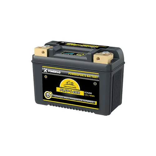 Poweroad Cplfp-14Br 12V 280Cca Lithium Motorcycle Battery Ytz10s 1