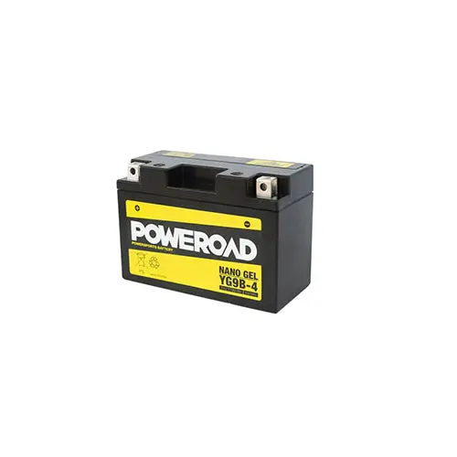 Poweroad Nano Gel Motorbike Battery 12V 8Ah Yg9b-4 (Yt9b-Bs) 1