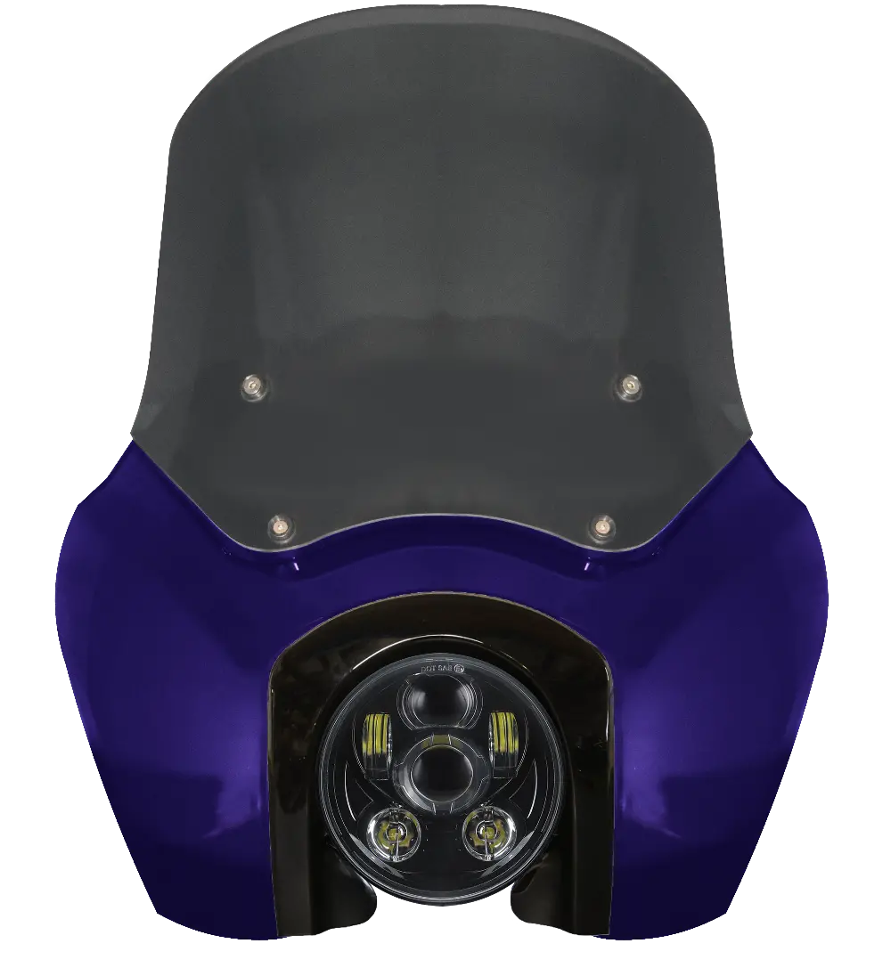 Og Softail Low Rider S Complete T-Sport Fairing Kit - Mystic Shift 3