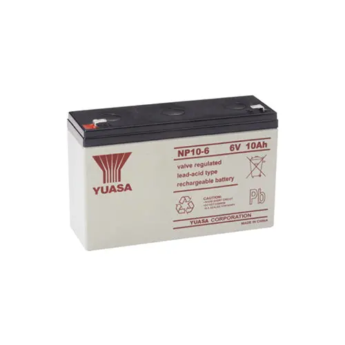 Yuasa Np10-6Fr 6V 10Ah Agm Deep-Cycle Battery 1