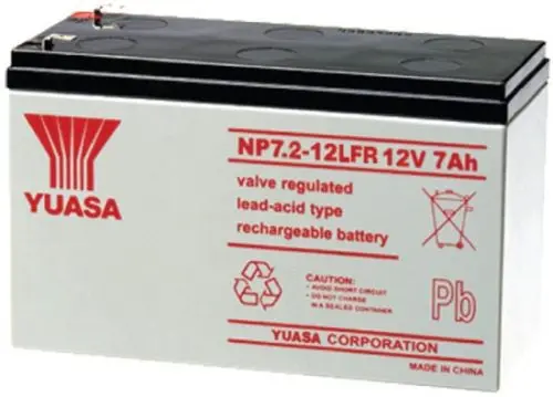 Yuasa Np7.2-12Lfr Np Stationary Power 12V 7Ah Agm Deep-Cycle Battery Sealed 1