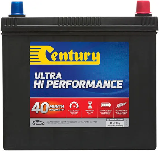 Century Ns60lsx Mf High Performance Battery - 430 Cca (Thick Terminals) 1