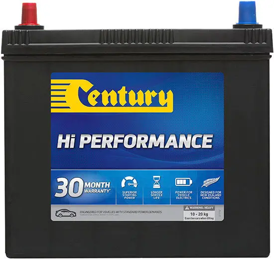 Century Ns60 Mf High Performance Car Battery - 400 Cca, 30 Months Warranty 1