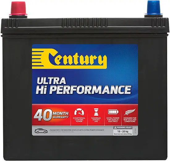 Century Ns60sx Mf High Performance Car Battery - 430 Cca, 40 Months Warranty 1
