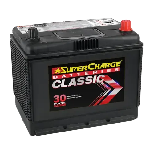 Supercharge Classic Ns70l Battery 615 Cca - 30-Month Warranty 1