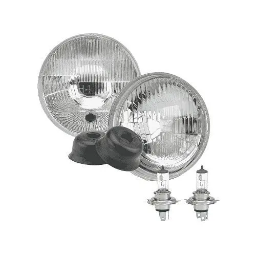 Narva 72050 Halogen Headlamp – H4 Conversion Kit (Raised Glass) – 5 3/4′ High/Low Beam Free Form 1