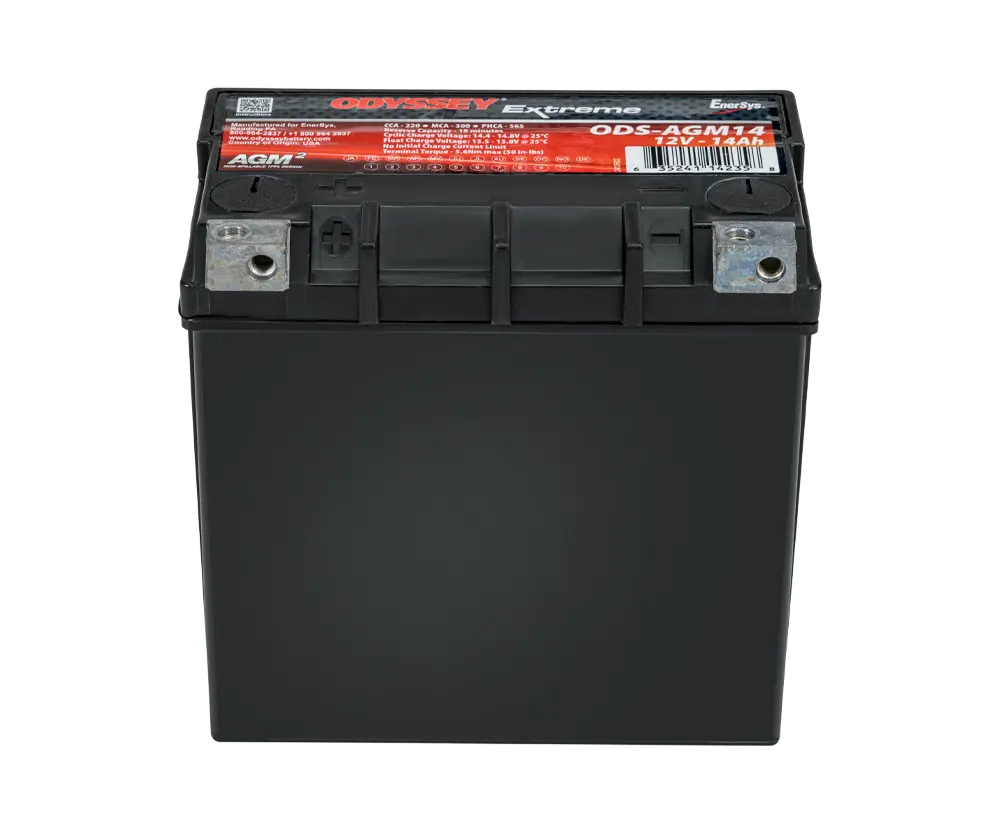 Odyssey Ods-Agm14 Extreme Agm Motorcycle Battery - 220Cca 14Ah 2