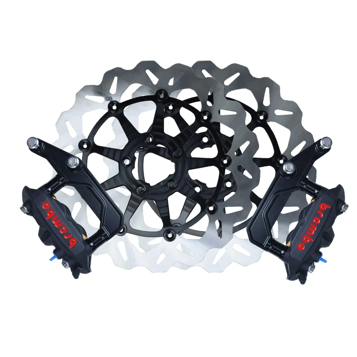 Og 13" Complete Radial Big Brake Kit For 18+ Softail & Dyna - Dual Disc 1