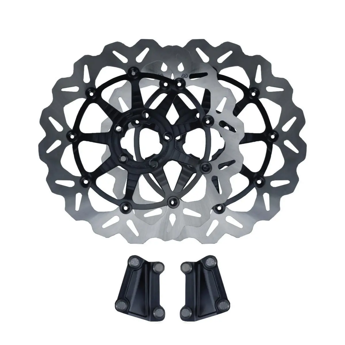 Og 13" Axial Big Brake Floating Rotor Kit For 2008-2023 Touring 2
