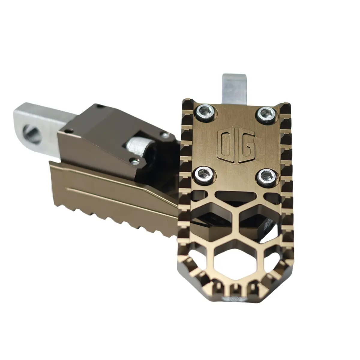 OG Honeycomp V3 Mini Foot Pegs for Harley-Davidson and Indian Motorcycles - Image 12