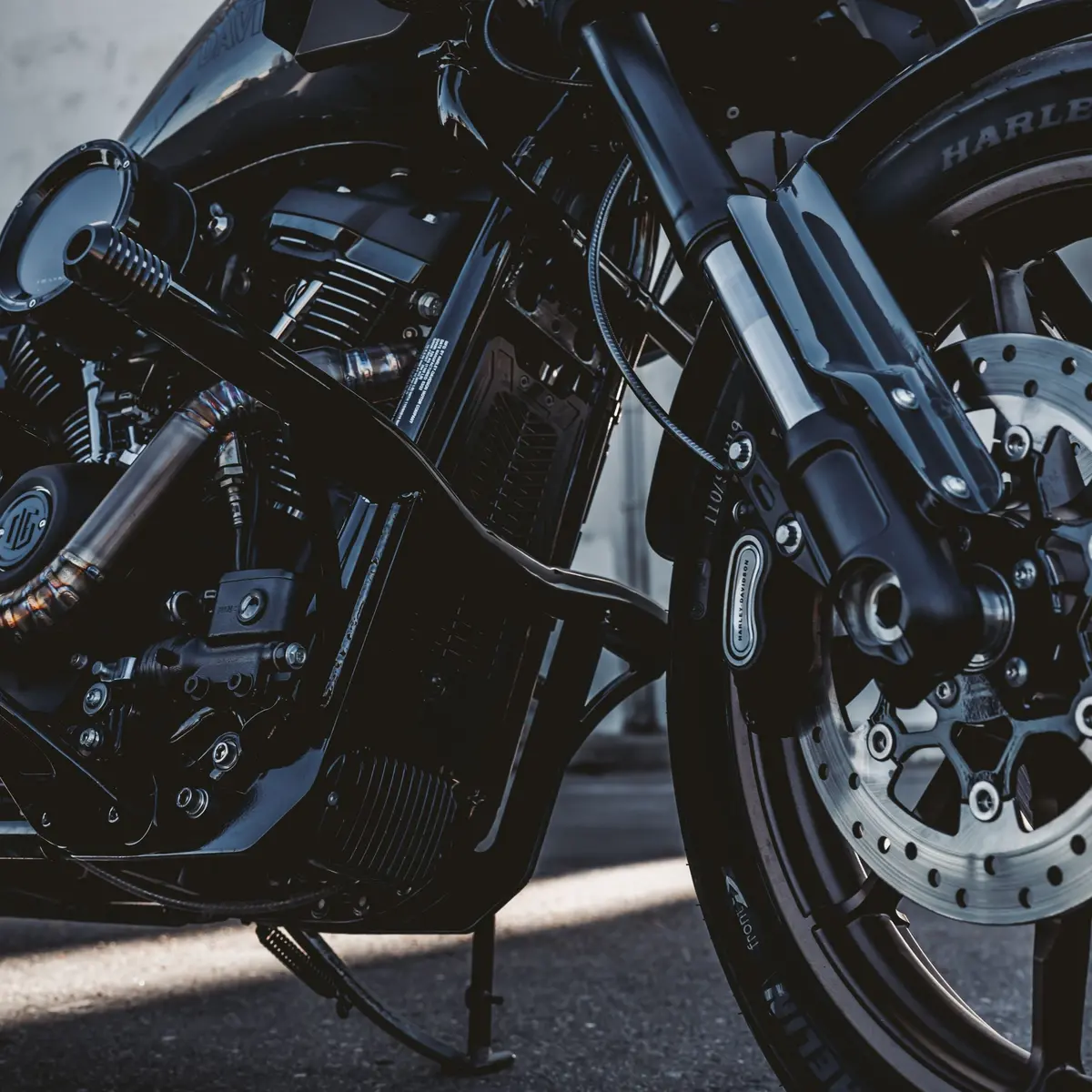 Og Highway Peg Crash Bar For Harley-Davidson M8 Softail 6