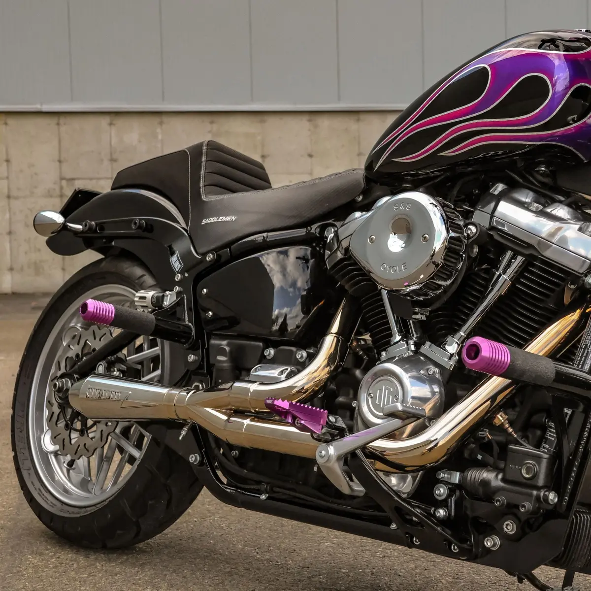 Og Rear Crash Bar For Harley-Davidson M8 Softail 6