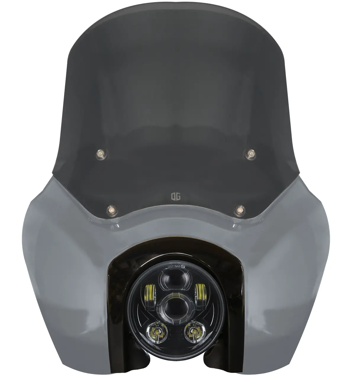 Og Softail Low Rider S Complete T-Sport Fairing Kit - Gunship Grey 1