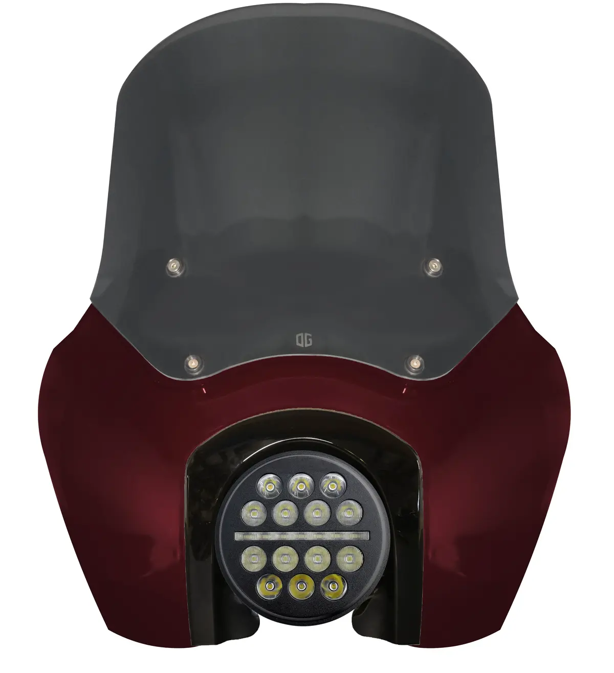 Og Softail Low Rider S Complete T-Sport Fairing Kit - Midnight Crimson 1