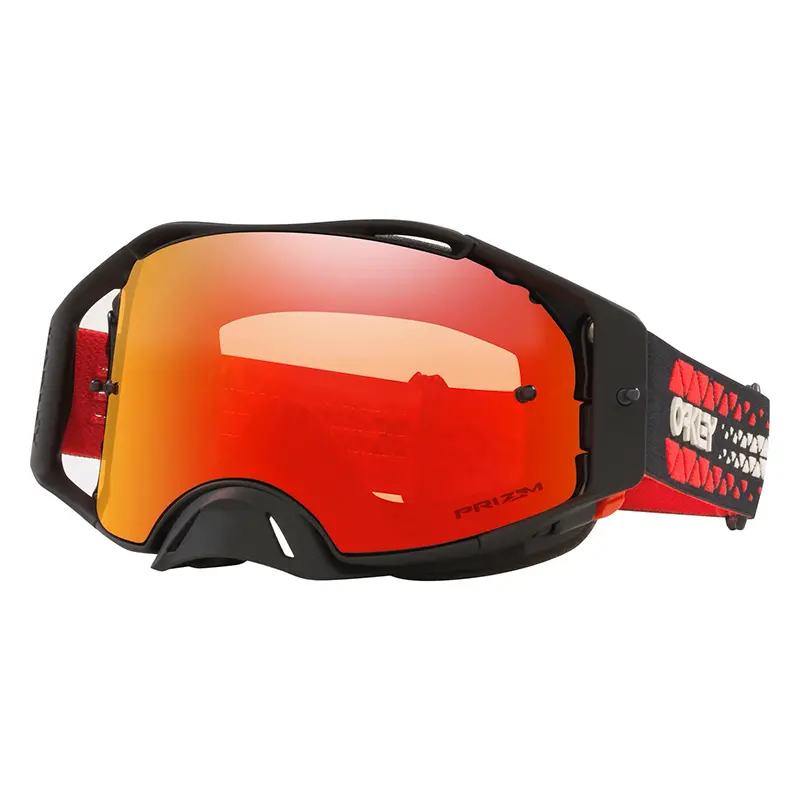 Oakley Airbrake Mx Goggle Red Prizm Torch Iridium 1