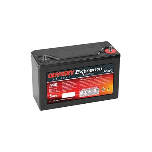 Odyssey Pc950 Agm Extreme Race Car Battery - 400 Cca, 12V 1