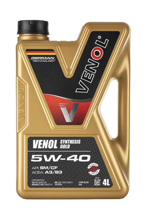 4L Venol 5W-40 Full Synthetic Engine Oil. Made In Germany 1