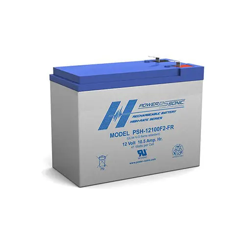 Power Sonic Psh-12100Fr 12V 10.5Ah Sla Battery - High-Rate, Sealed 1