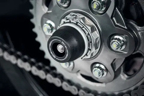 Evotech Ducati Diavel V4 Front & Rear Axle Slider Kit 2
