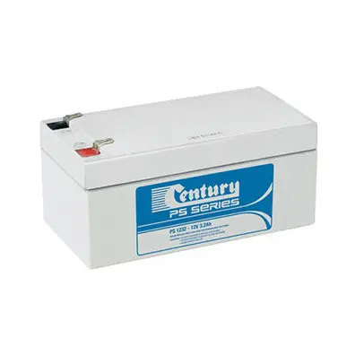 Century Ps1232 12V 3.2Ah Vrla Alarm Battery - Sealed Stationary Power 1
