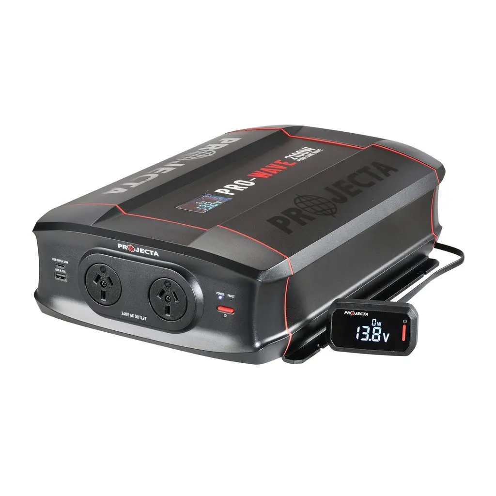 Projecta 12V 2100W Pro Wave Pure Sine Wave Inverter - Pw2100 1
