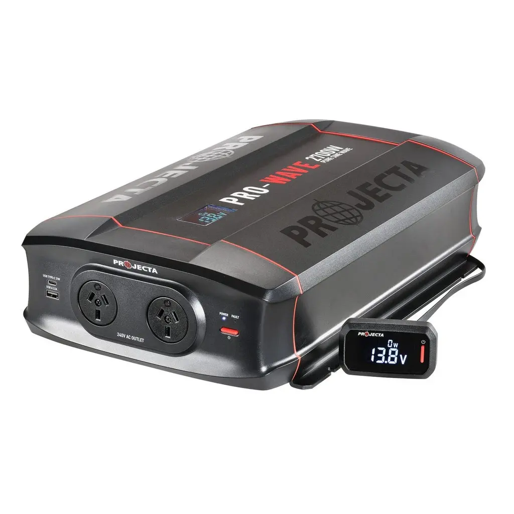 Projecta 12V 2700W Pro Wave Pure Sine Wave Inverter - Pw2700 1