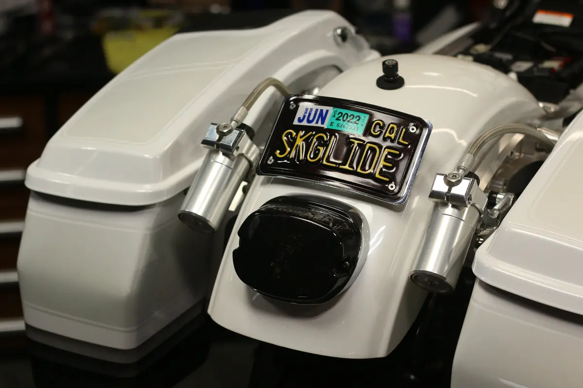 Guerrilla Cables - 2014+ Touring Integrated Rear Fender Harness 1
