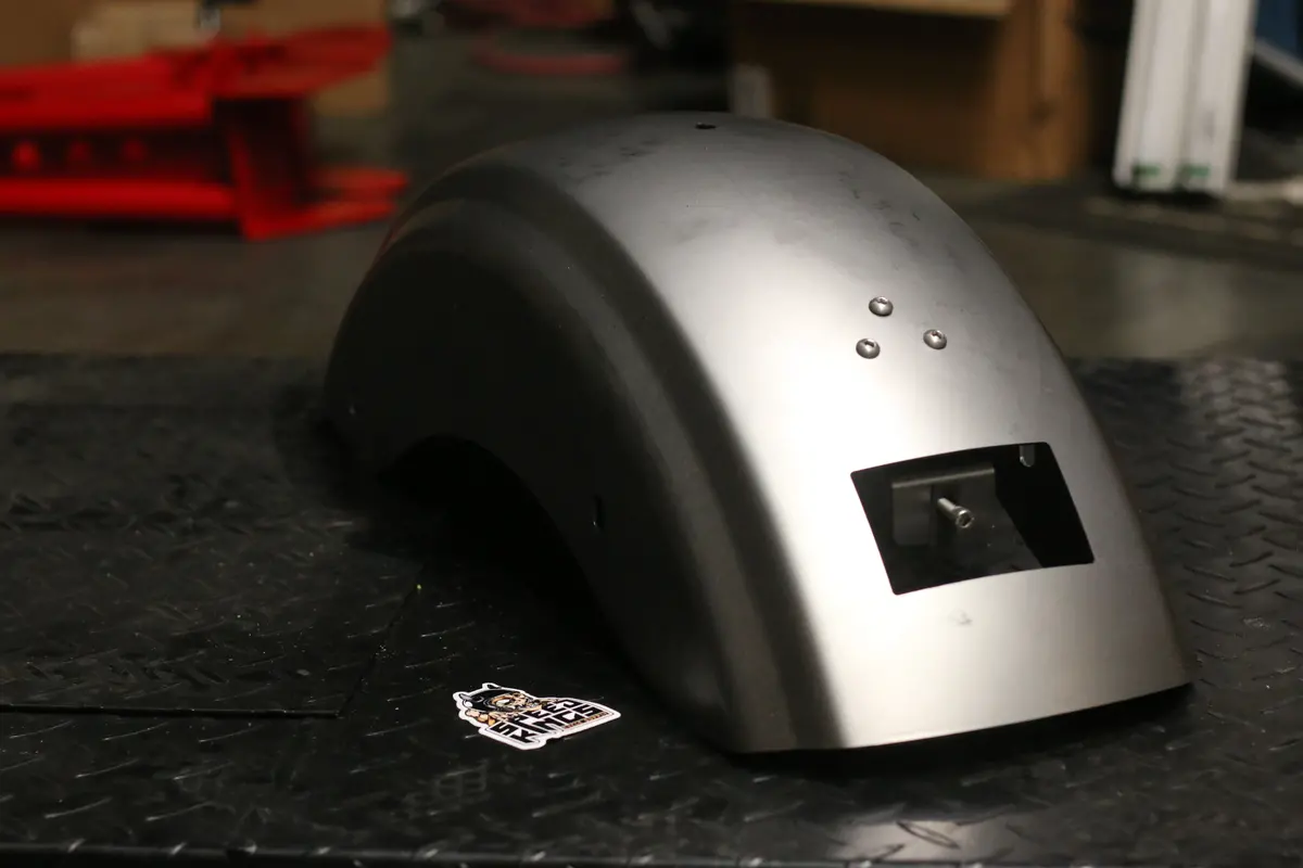 Fxr Division Rear Sport Fender For 2009 & Later Touring Models 1