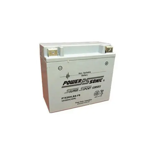 Power Sonic Agm Motorbike/Jetski Battery 12V 20Ah 310Cca (Ptx20hlbs-Fs) 1