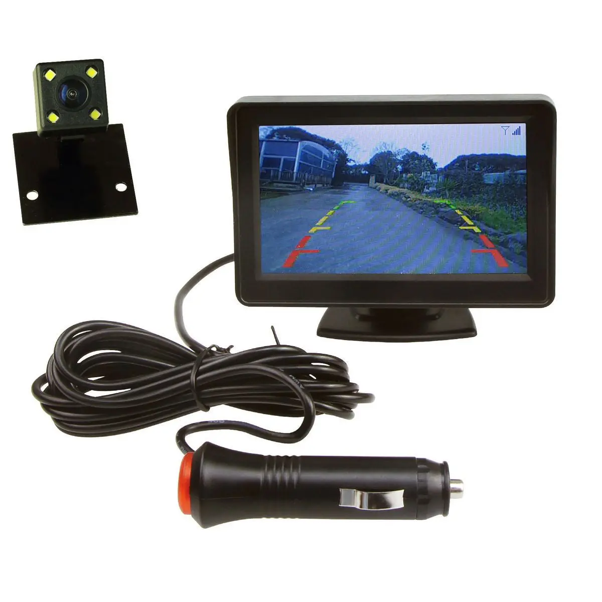 Power Train Rvc600wl Digital Wireless Reversing System 4.3” Rear View Monitor With Camera 1
