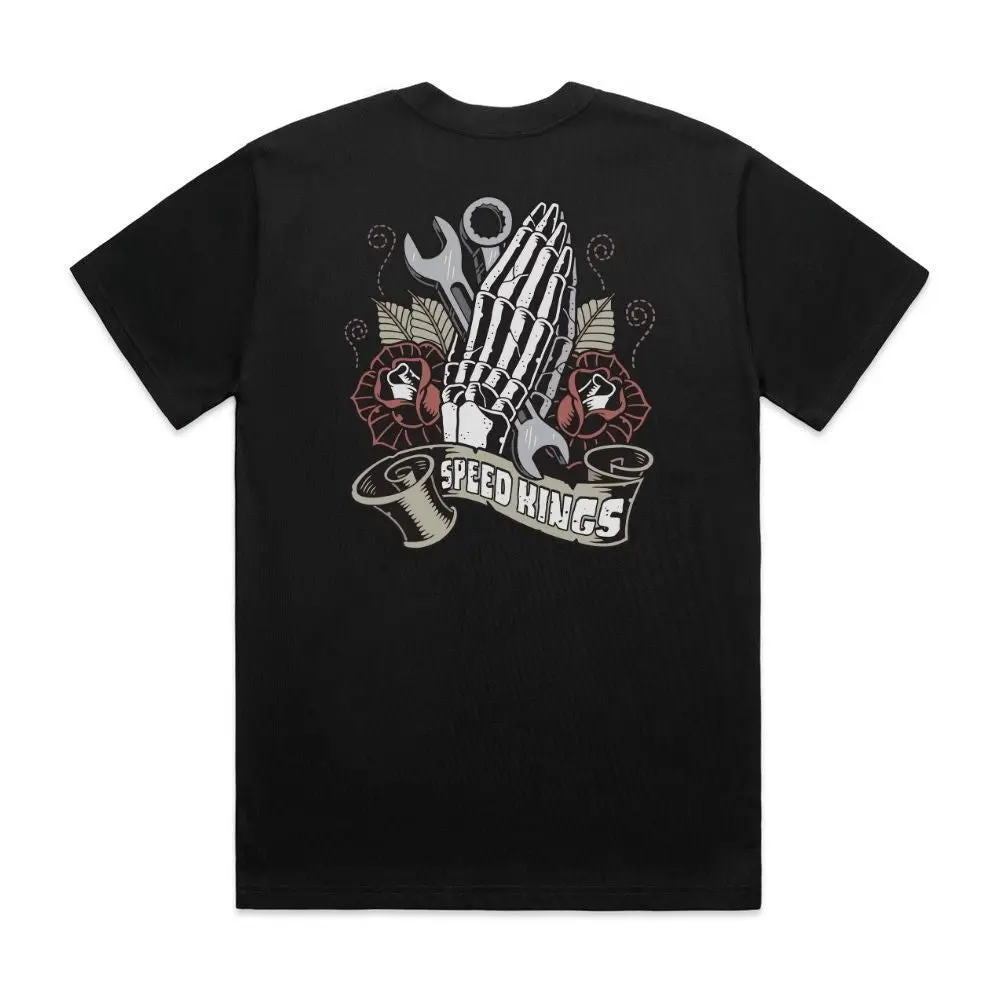 Praying Hands Tee - Black 1