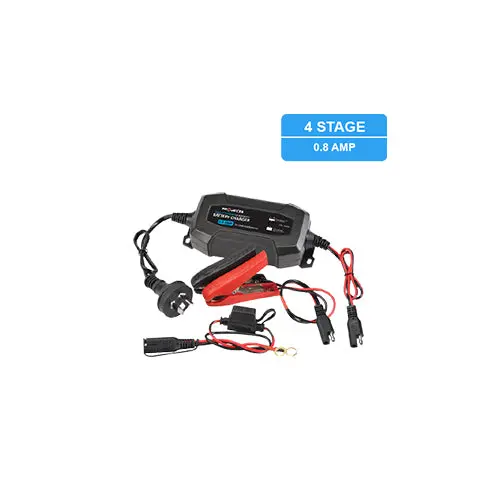 Projecta 12V Automatic 0.8 Amp 4 Stage Battery Charger Ac008 1