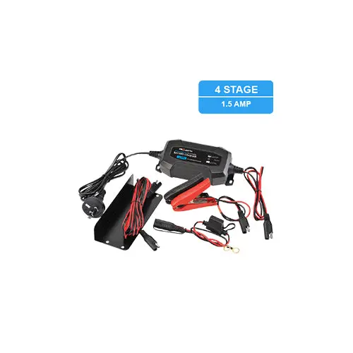 Projecta Battery Charger Projecta Charge N Maintain Ac015 12V 1500Ma 4 Stage 1
