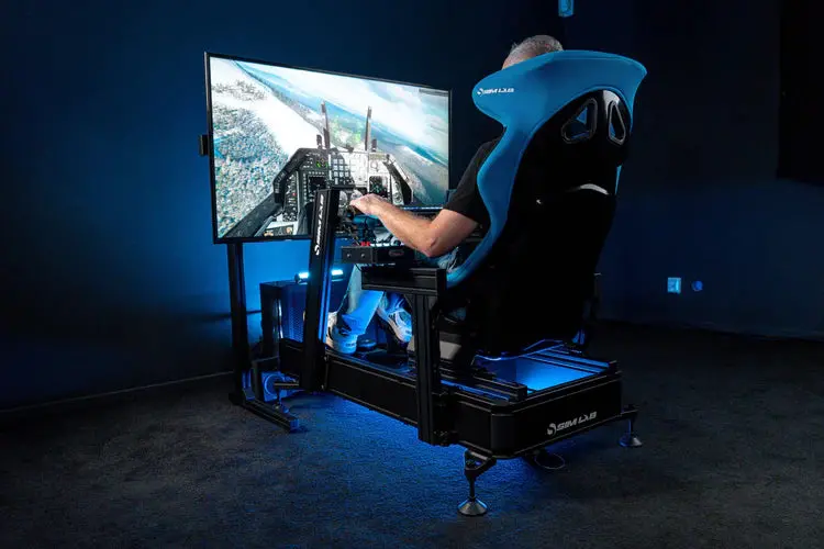 Punto De Montaje Giratorio Para Flightsim Sim-Lab 2
