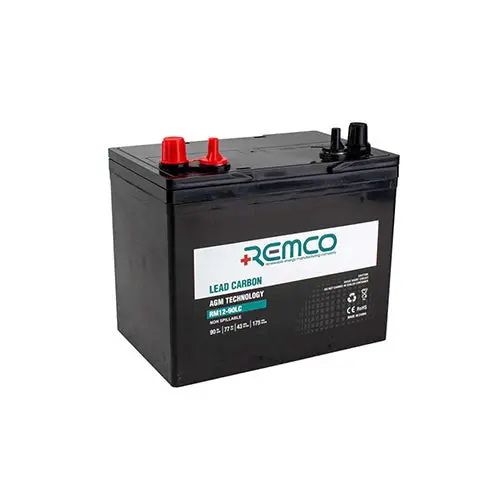Remco Rm12-90Lc 12V 90Ah Lead Carbon Agm Deep Cycle Battery 1