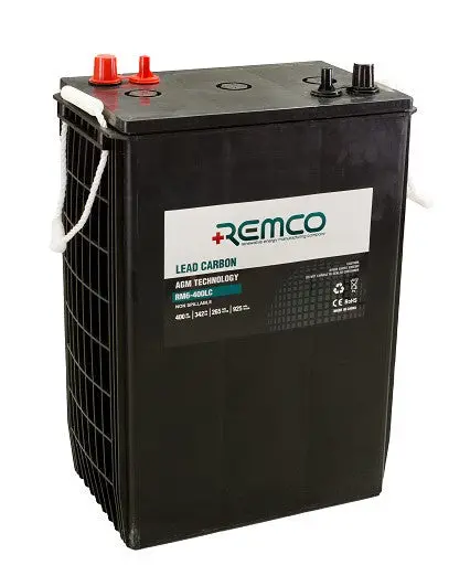 Remco Rm6-400Lc 6V 400Ah Lead Carbon Agm Deep Cycle Battery 1