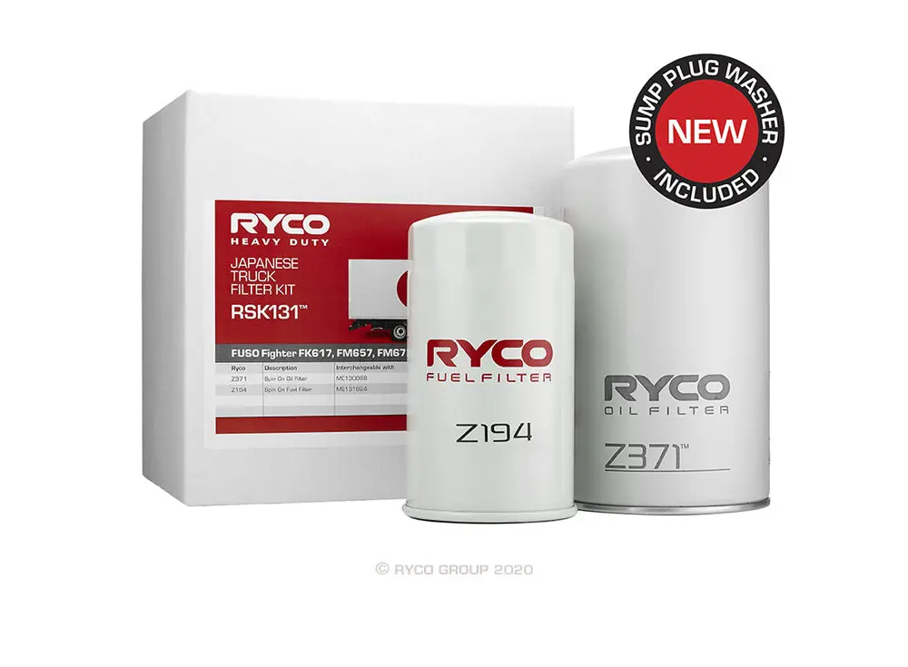 Rsk131 Ryco Service Kit Fuso Fighter Fk617, Fm657, Fm677 (6D16 Engine), Fighter 1