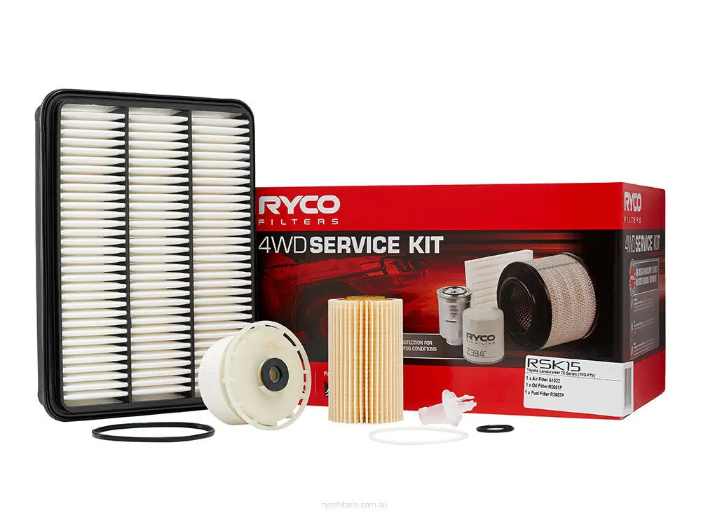 Ryco 4Wd Service Kit Toyota Landcruiser 76, 78, 79 Series 1Vd-Ftv Rsk15 1