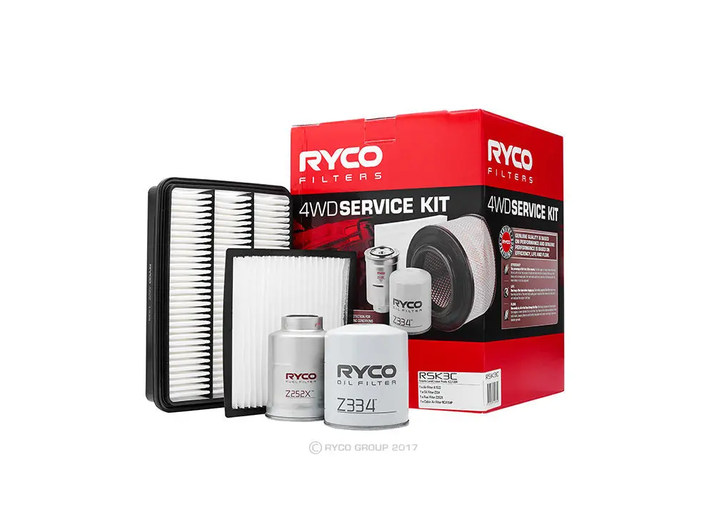 Ryco 4Wd Service Kit Toyota Landcruiser Prado Kzj120r Rsk3c 1