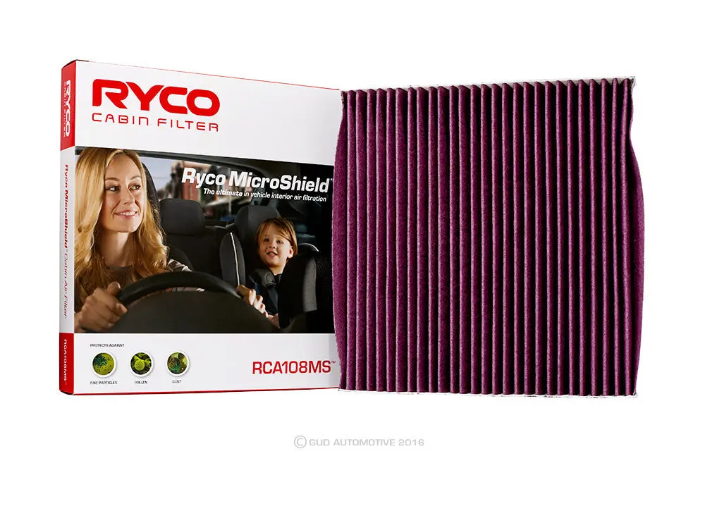 Ryco Cabin Air Filter Rca108ms Ryco Microshield Cabin Air Filter 1