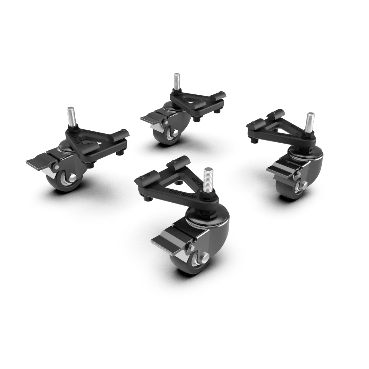 Ruedas Universales Trak Racer Con Freno 1